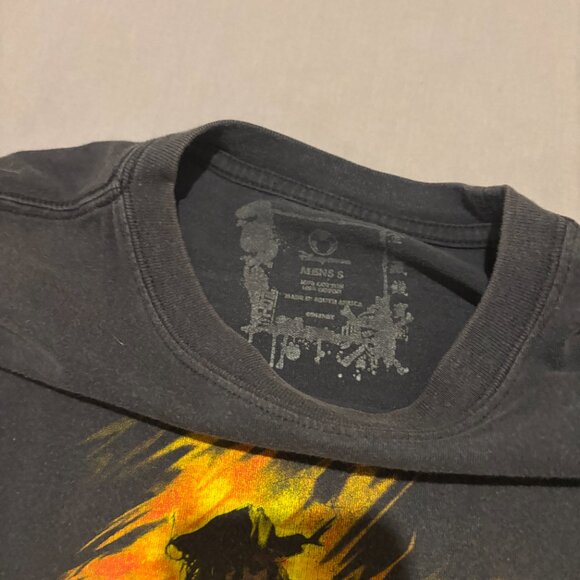 Pirates of the Caribbean T Shirt Small Black Short Sleeves Y2K Casual Disney - Picture 3 of 6